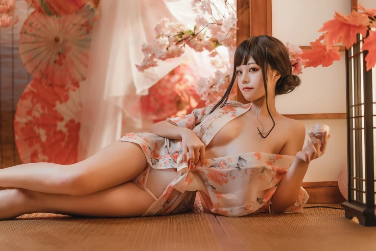 蜜汁猫裘《浴娘2》主题写真：37张全套美图