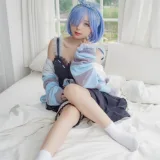 花铃《蕾姆居家服》主题写真：30张全套美图