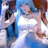 屿鱼《胜利女神：妮姬 海伦 礼服》主题写真：60张全套美图