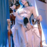 屿鱼《胜利女神：妮姬 海伦 礼服》主题写真：60张全套美图