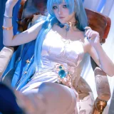 屿鱼《胜利女神：妮姬 海伦 礼服》主题写真：60张全套美图