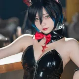 花铃《碧蓝航线 胡滕 兔女郎》主题写真：126张全套美图