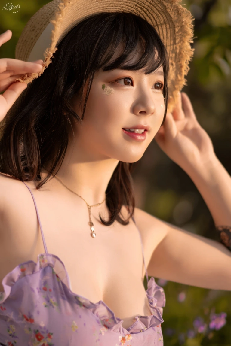 皮皮奶《野餐呀》主题写真：20张全套美图