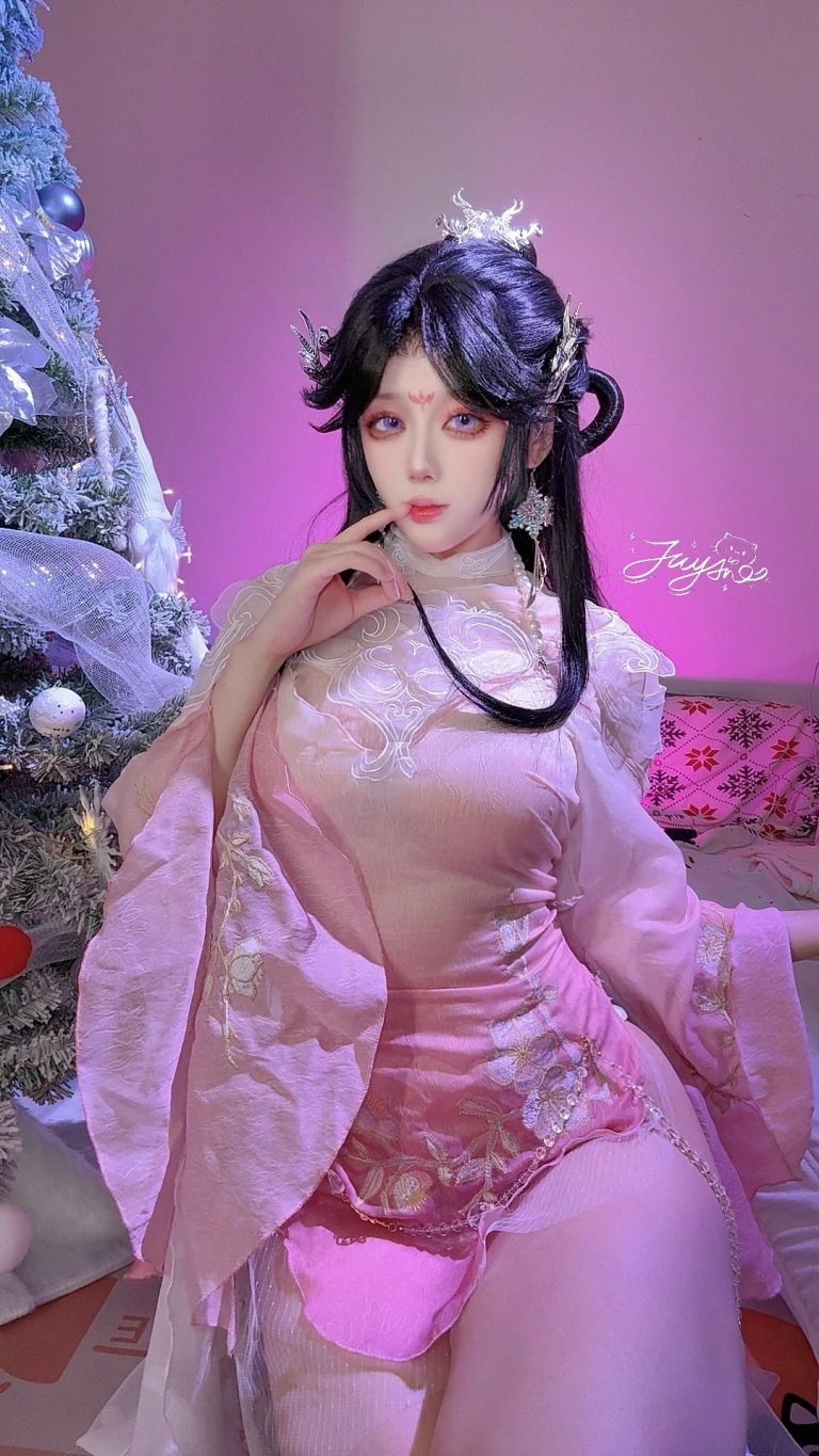 九言《玉玲珑·丽娘》主题写真：34张全套美图，含1个视频