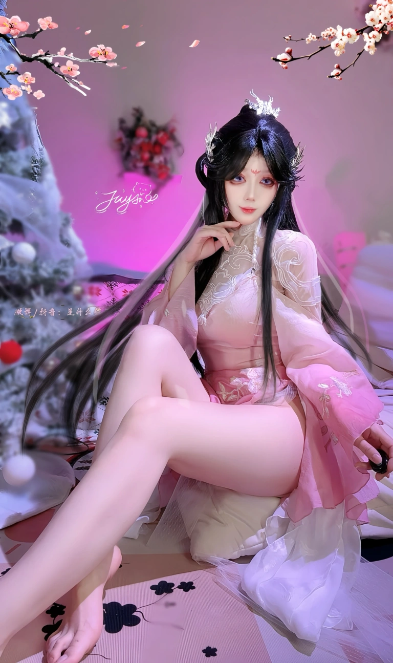 九言《玉玲珑·丽娘》主题写真：34张全套美图，含1个视频