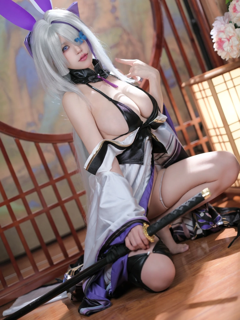 小仓千代《Unzen 云仙》主题写真：25张全套美图
