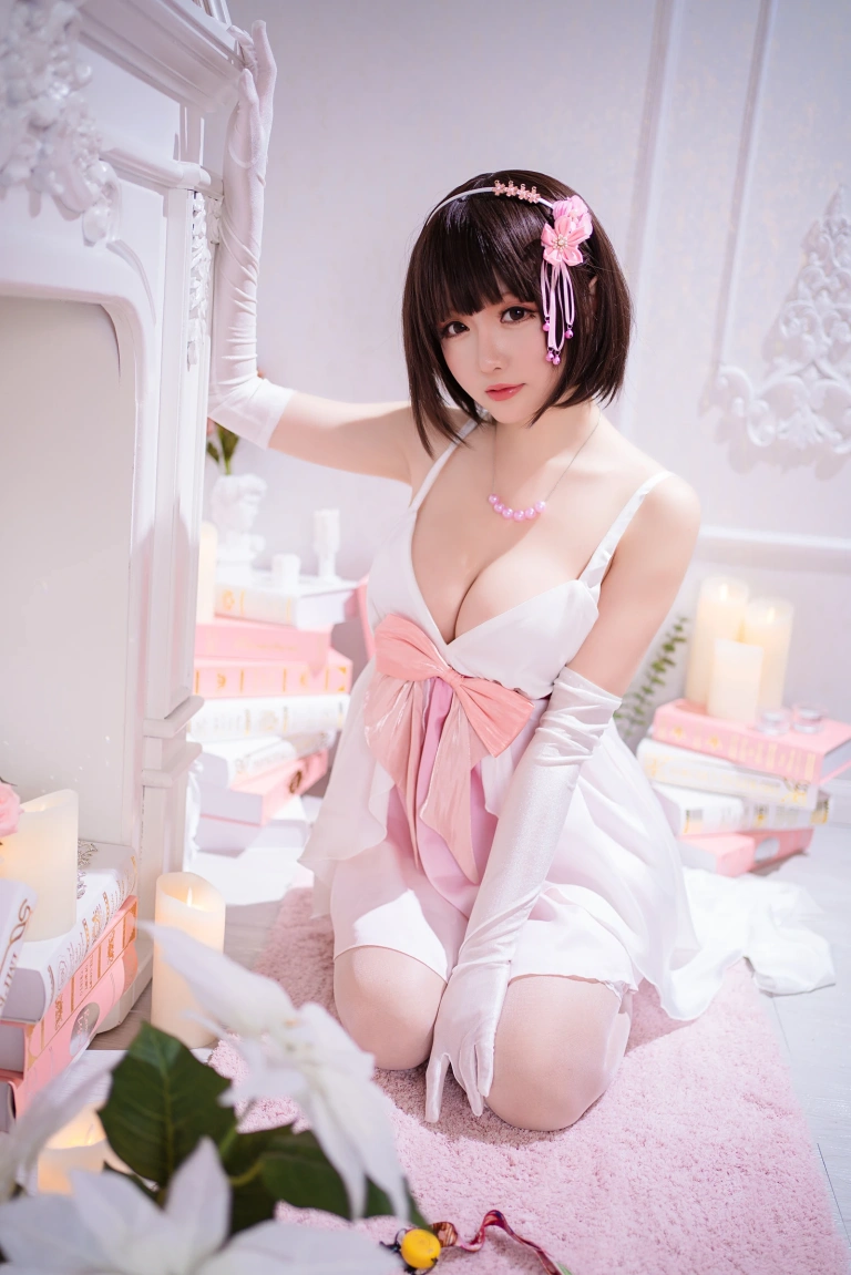 星之迟迟《加藤惠 特典礼服》主题写真：100张全套美图，含1个视频