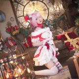 阿包也是兔娘《拉姆》主题写真：11张全套美图
