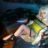 瓜希酱《明日方舟 凯尔希》主题写真：21张全套美图