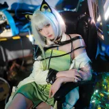 瓜希酱《明日方舟 凯尔希》主题写真：21张全套美图
