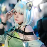 瓜希酱《明日方舟 凯尔希》主题写真：21张全套美图