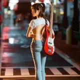 木棉棉《贝斯与妹妹2》主题写真：28张全套美图