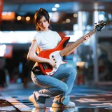 木棉棉《贝斯与妹妹2》主题写真：28张全套美图