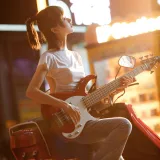 木棉棉《贝斯与妹妹2》主题写真：28张全套美图