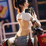 木棉棉《贝斯与妹妹2》主题写真：28张全套美图