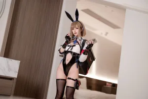 屿鱼《外卖兔女郎 小葵》主题写真：66张全套美图