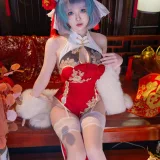 清水由乃《柴郡新春旗袍》主题写真：71张全套美图，含1个视频