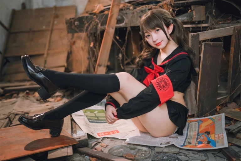 花铃《南半球JK》主题写真：126张全套美图