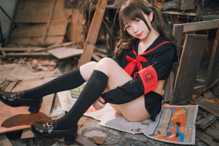 花铃《南半球JK》主题写真：126张全套美图