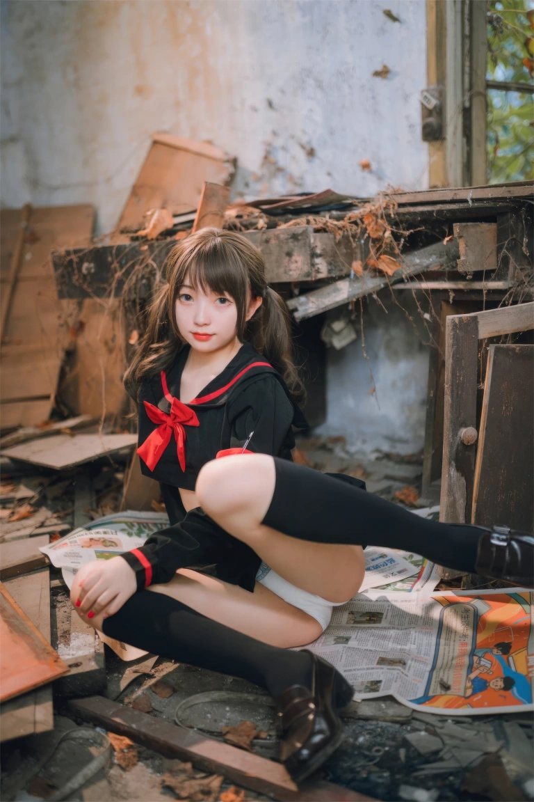 花铃《南半球JK》主题写真：126张全套美图