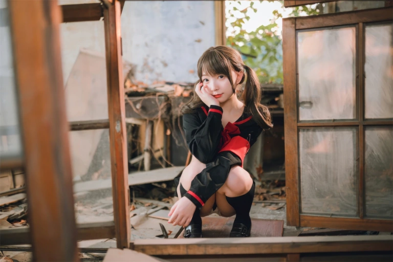 花铃《南半球JK》主题写真：126张全套美图
