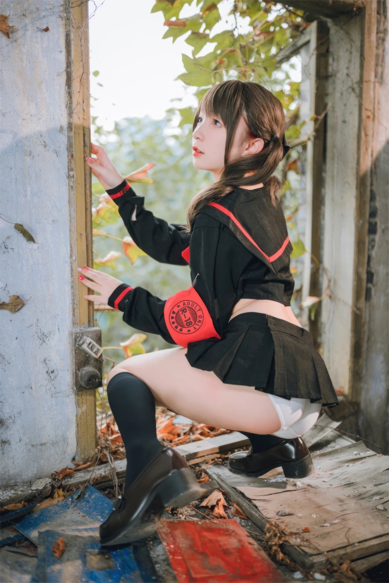 花铃《南半球JK》主题写真：126张全套美图