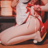 面饼仙儿《夕暮》主题写真：16张全套美图