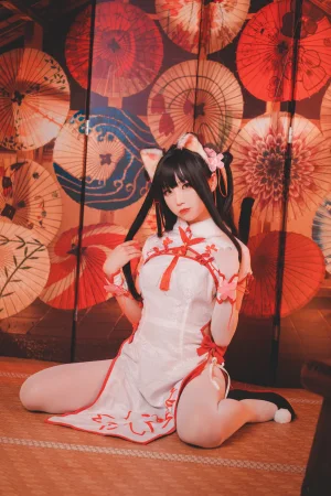 面饼仙儿《夕暮》主题写真：16张全套美图