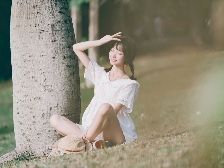 木棉棉《夏日彩虹》主题写真：29张全套美图