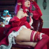 阿包也是兔娘《崔斯坦》主题写真：34张全套美图