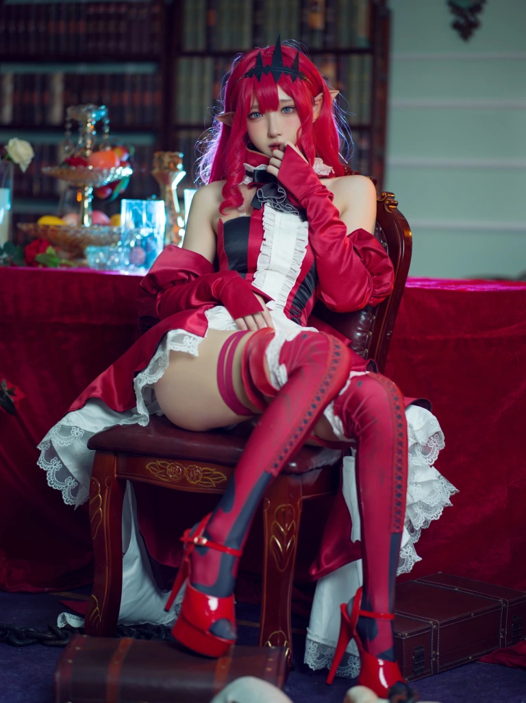 阿包也是兔娘《崔斯坦》主题写真：34张全套美图