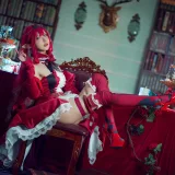 阿包也是兔娘《崔斯坦》主题写真：34张全套美图