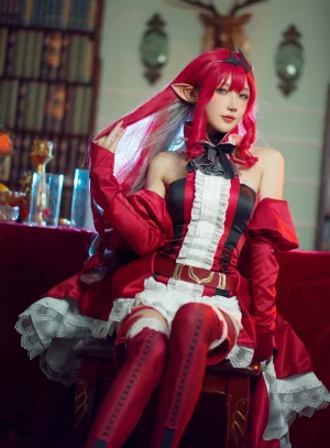 阿包也是兔娘《崔斯坦》主题写真：34张全套美图