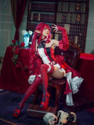 阿包也是兔娘《崔斯坦》主题写真：34张全套美图
