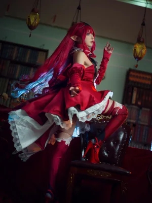 阿包也是兔娘《崔斯坦》主题写真：34张全套美图