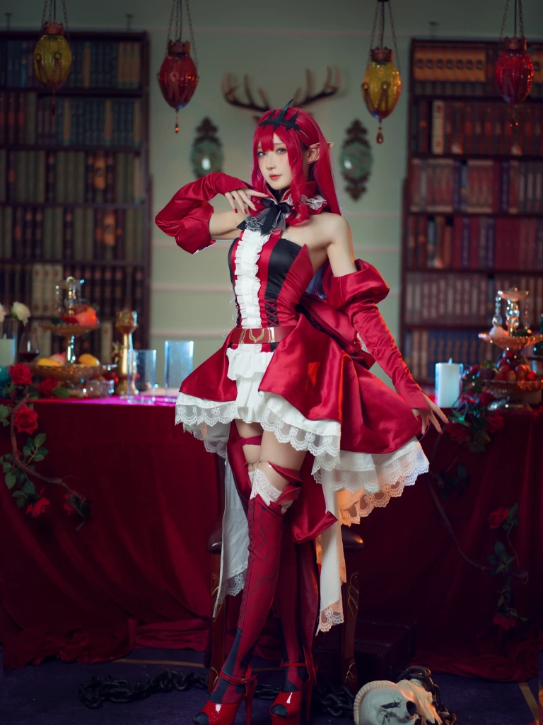 阿包也是兔娘《崔斯坦》主题写真：34张全套美图