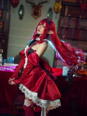 阿包也是兔娘《崔斯坦》主题写真：34张全套美图
