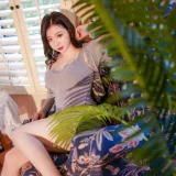 皮皮奶《房东太太》主题写真：50张全套美图
