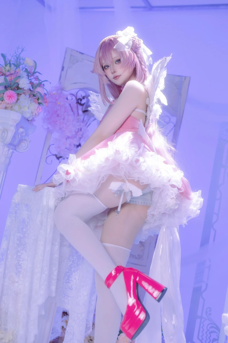 屿鱼《桃乐丝 黎明派对》主题写真：63张全套美图