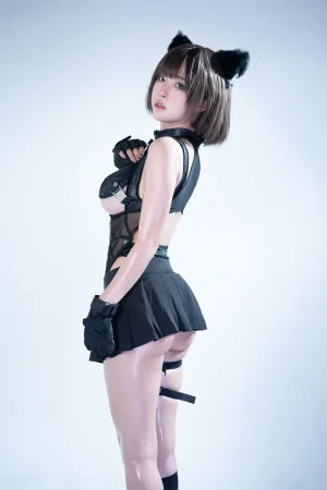 清水由乃《喵武》主题写真：68张全套美图，含1个视频