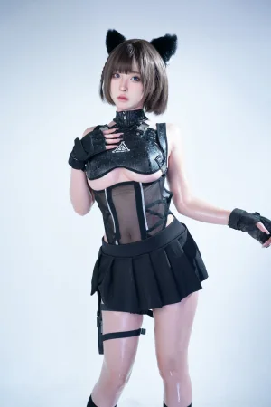 清水由乃《喵武》主题写真：68张全套美图，含1个视频