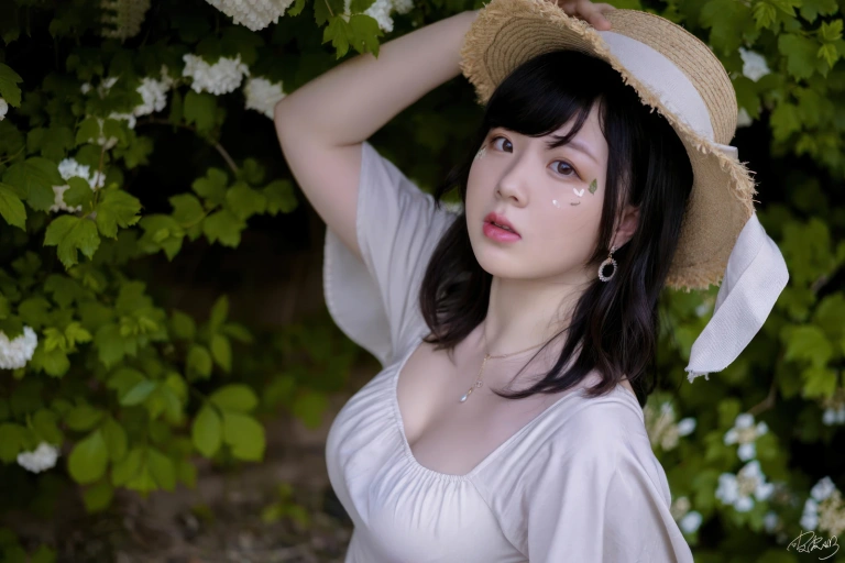 皮皮奶《绣球花》主题写真：36张全套美图