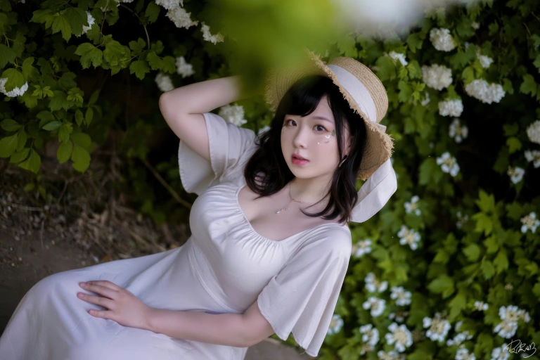 皮皮奶《绣球花》主题写真：36张全套美图