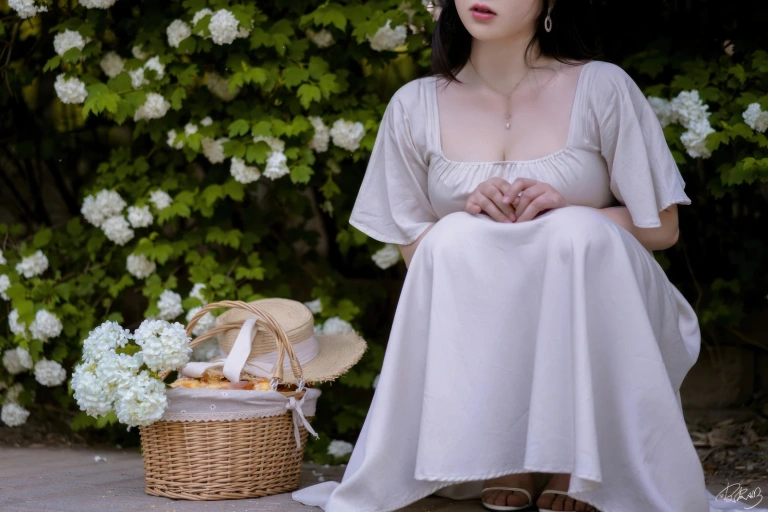 皮皮奶《绣球花》主题写真：36张全套美图
