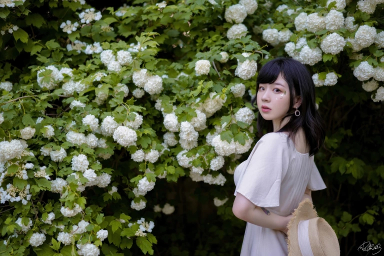 皮皮奶《绣球花》主题写真：36张全套美图