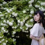 皮皮奶《绣球花》主题写真：36张全套美图