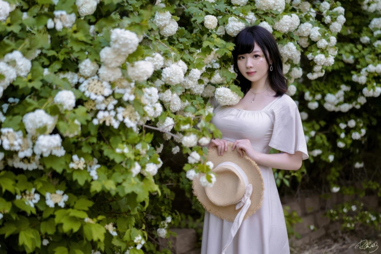 皮皮奶《绣球花》主题写真：36张全套美图