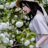 皮皮奶《绣球花》主题写真：36张全套美图