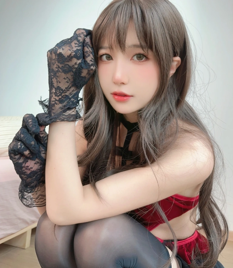 布丁大法《蔷薇之花》主题写真：80张全套美图，含5个视频