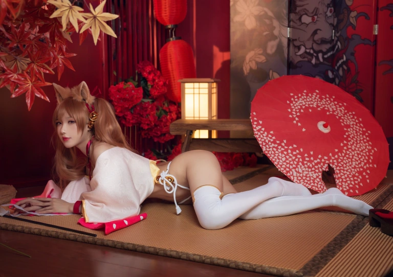 阿包也是兔娘《9月舰长 高苗佑京》主题写真：27张全套美图